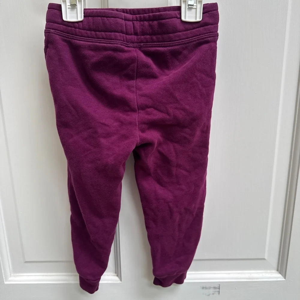 Jumping Beans 3T Girls Purple Comfortable Fleece Sweatpants with Pockets